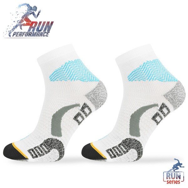 Skarpety do biegania COMODO RUN1 – jony srebra
