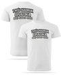 Biała męska koszulka T-shirt z własnym nadrukiem 