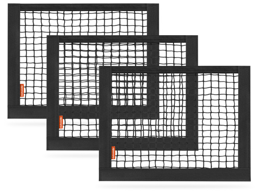 Zestaw 3 sztuk siatka kieszeń na rzep 30x40 cm