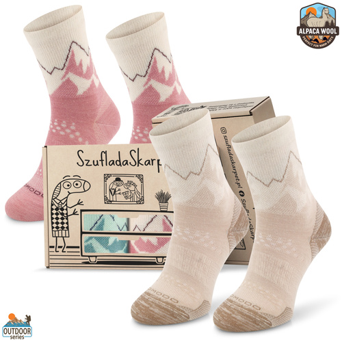 Zestaw skarpet trekkingowych w pudełku - TRE29