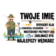 Nadruk umieszczony na koszulce - TWOJE IMIĘ FM / DTF / I002