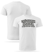 Biała męska koszulka T-shirt z własnym nadrukiem 