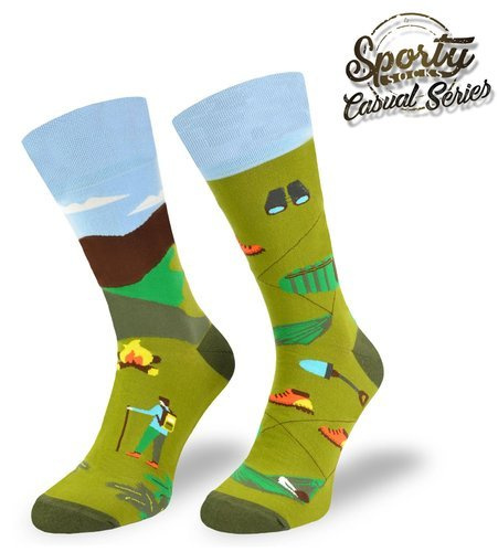 Kolorowe skarpetki – Kemping, Biwak