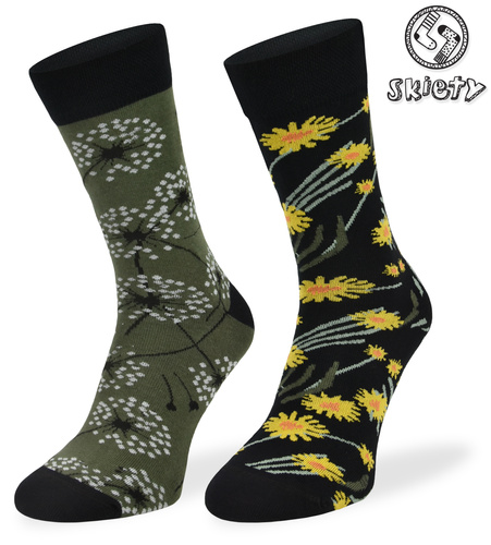 Kolorowe skarpetki – Dmuchawce, Wiosna