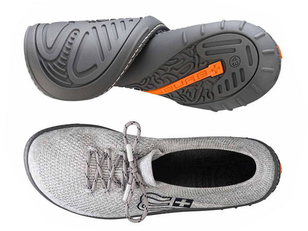 Buty męskie Brubeck Merino Barefoot SH5009M - szare