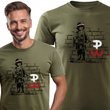Koszulka patriotyczna T-shirt zieleń wojskowa - MAŁY POWSTANIEC