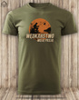 Wędkarska koszulka bawełniana T-shirt z dużym nadrukiem WĘDKARSTWO MOJĄ PASJĄ