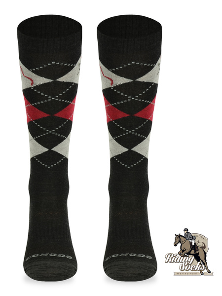 Podkolanówki jeździeckie SPJW – 40% wełny merino