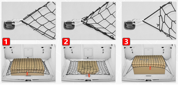 Siatka do bagażnika Audi A4 B8 Avant kombi