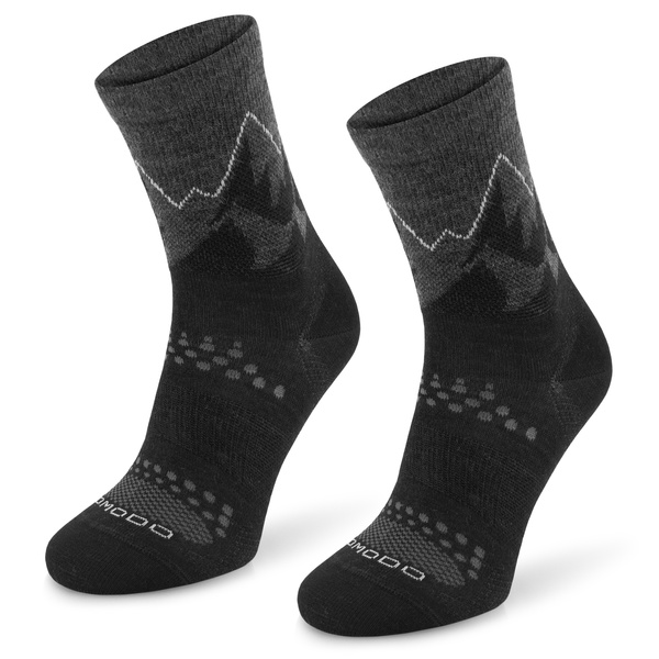 Skarpety trekkingowe TRE29 All Trail Hiker Thin Merino i Alpaka - czarne