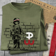 Koszulka patriotyczna T-shirt khaki - MAŁY POWSTANIEC