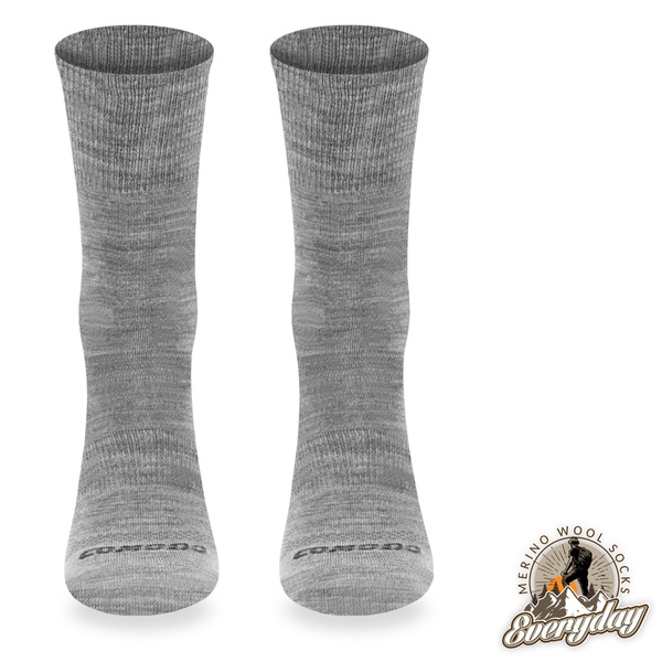 Skarpety trekkingowe TRE16 Everyday Merino - j. szare