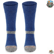 Grube zimowe skarpety trekkingowe TRE9 - niebieskie