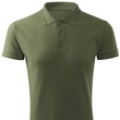 Outdoorowa koszulka męska typu polo - kolor khaki