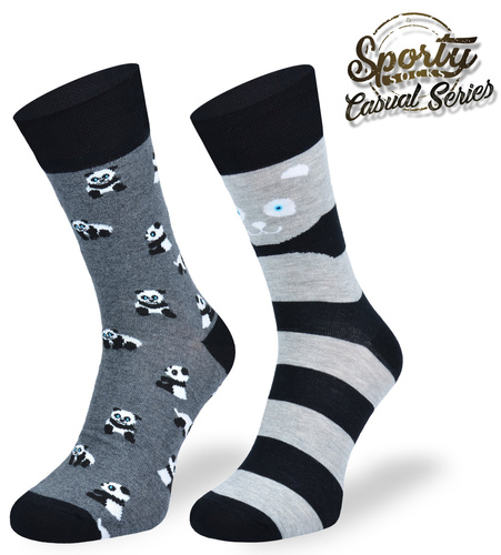 Kolorowe skarpetki – Pandy