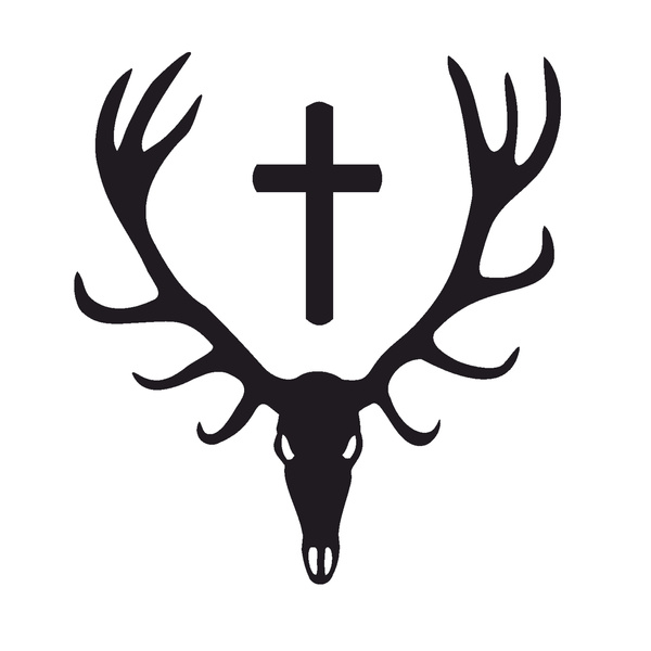 Myśliwska koszulka bawełniana z długim rękawem kolor khaki mały nadruk - WIENIEC