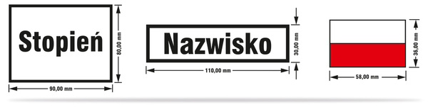 Koszulka wojskowa WOT ze stopniem i nazwiskiem