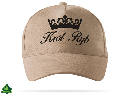Król Ryb wędkarska czapka z daszkiem