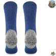 Grube zimowe skarpety trekkingowe TRE9 - niebieskie