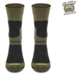 Skarpety trekkingowe TREUL04 - 70% merino - khaki
