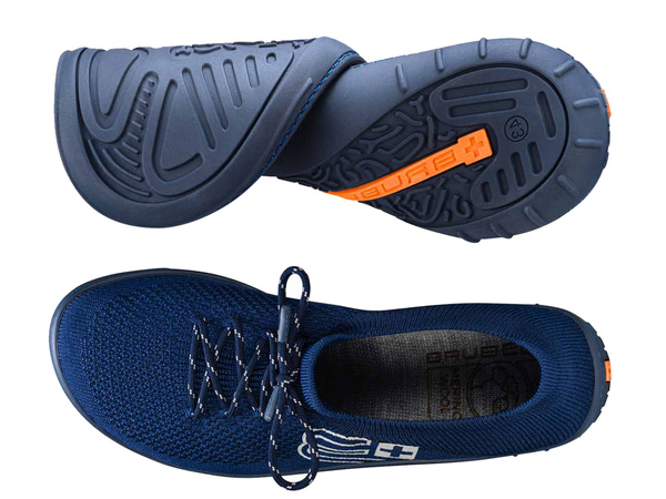 Buty męskie Brubeck Merino Barefoot SH5009M - granatowe