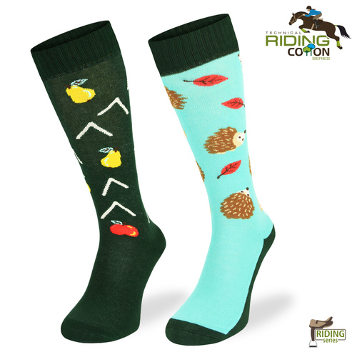 Podkolanówki jeździeckie – Jeże, Jesień