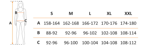 Termoaktywne leginsy BRUBECK DRY - damskie