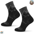 Skarpety trekkingowe TRE29 All Trail Hiker Thin Merino i Alpaka - czarne