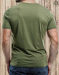 Wędkarska koszulka bawełniana T-shirt nadruk IMIĘ - BRANIE ZACZYNA SIĘ PO 50-tce