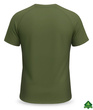Koszulka termoaktywna khaki - gładka 3XL
