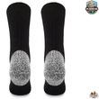 Grube zimowe skarpety trekkingowe TRE9 - czarne