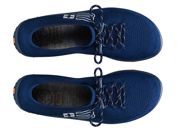 Buty męskie Brubeck Merino Barefoot SH5009M - granatowe