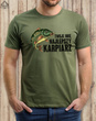 Wędkarska koszulka bawełniana T-shirt nadruk IMIĘ - NAJLEPSZY KARPIARZ