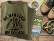 koszulka T-shirt nadruk NIE MAM CZASU IDĘ DO LASU