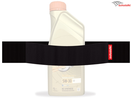 Autorzep – uchwyt na rzep do bagażnika, 30 cm, czarny