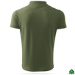 Outdoorowa koszulka męska typu polo - kolor khaki