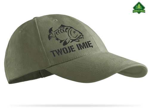 Czapka wędkarska KARP 4 + TWOJE IMIĘ
