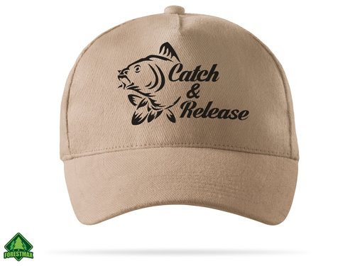 Catch and Relase wędkarska czapka z daszkiem