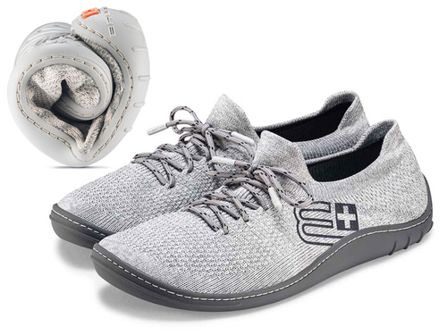 Buty męskie Brubeck Merino Barefoot SH5009M - szare