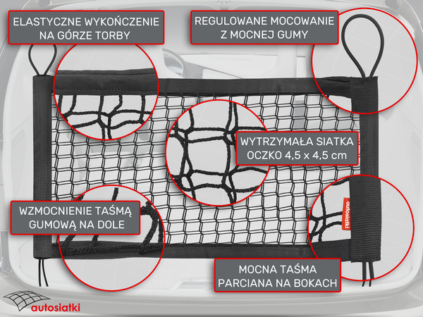 Siatka torba 47x90 cm