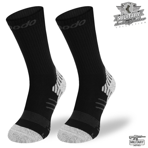 Skarpety militarne STM Black-01 - Drytex