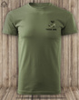 Wędkarska koszulka bawełniana T-shirt z nadrukiem OKONIA I IMIENIA