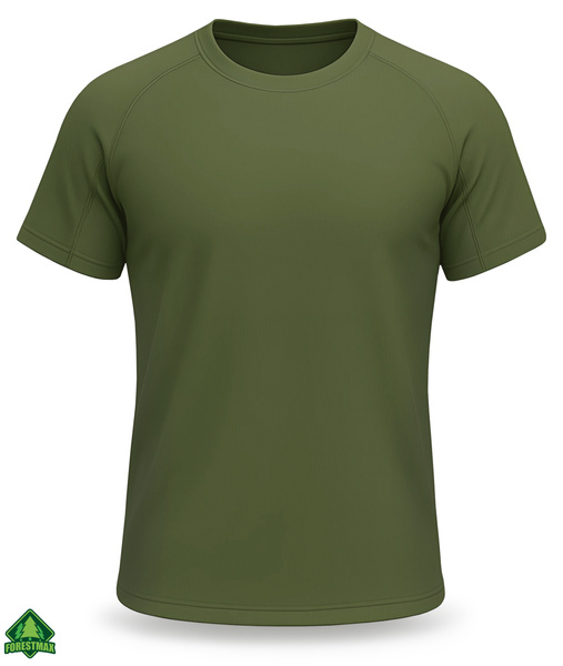 Koszulka termoaktywna khaki - gładka 3XL