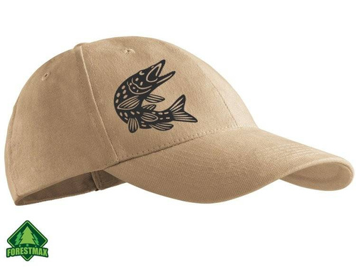 Szczupak czapka z daszkiem piaskowy 1