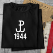 Koszulka patriotyczna T-shirt czarny - POLSKA WALCZĄCA 1944