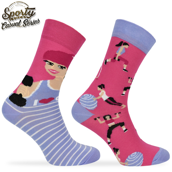 Kolorowe skarpetki – Fitness, Siłownia