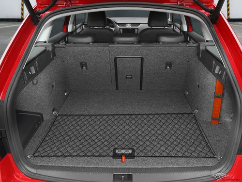 Siatka do bagażnika Skoda Octavia III kombi tylna