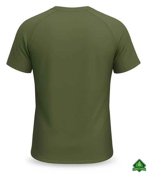Koszulka termoaktywna khaki - gładka 3XL