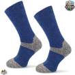 Grube zimowe skarpety trekkingowe TRE9 - niebieskie