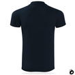 Termoaktywna męska koszulka polo z własnym nadruku - kolor granatowy